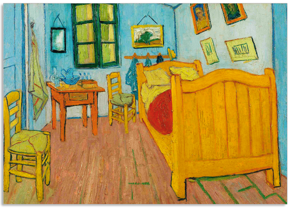 Ansichtkaart Vincent van Gogh Slaapkamer