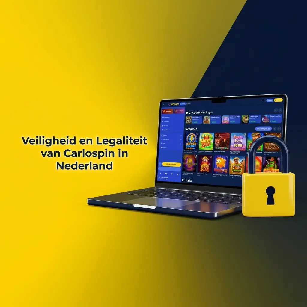 Carlospin: Curaçao-vergunning 8048/JAZ2021-079, SSL-encryptie en leeftijdscontrole voor veilig spelen in Nederland